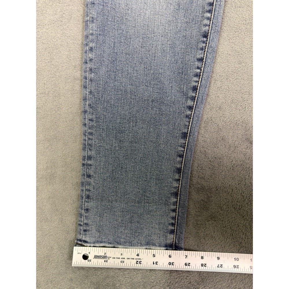 Judy Blue Jeans Womens 13/31 Blue Light Wash High Rise Boyfriend Fit Stretch - Picture 6 of 8